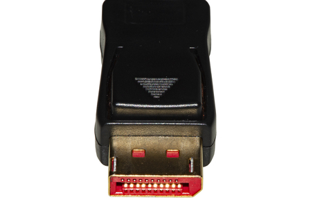 CAVO DI CONNESSIONE DISPLAYPORT 1.4 8K MT 1,8 CONNETTORE ANGOLATO A 90°
