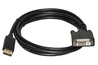CAVO DISPLAYPORT MASCHIO - DVI MASCHIO CONTATTI DORATI MT. 1