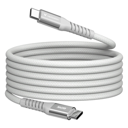 Verbatim Cavo Magnetico Sync  Charge USB-C to USB-C 60W  120 cm_Grigio