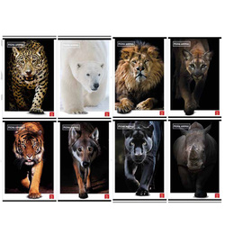 Maxiquaderno A4 80gr 40+2fg 1rigo Animal Pigna