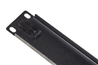 PANNELLO CIECO 1 UNITA' PER ARMADI RACK 19" COLORE NERO CHIUSURA A SCATTO