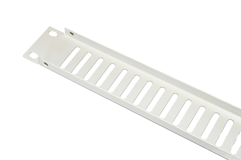 PANNELLO CIECO VENTILATO 1 UNITA' PER ARMADI RACK 19" GRIGIO VITI INCLUSE