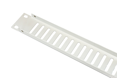 PANNELLO CIECO VENTILATO 1 UNITA' PER ARMADI RACK 19" GRIGIO VITI INCLUSE