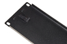 PANNELLO CIECO 2 UNITA' PER ARMADI RACK 19" COLORE NERO CHIUSURA A SCATTO