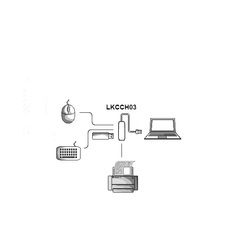 HUB 4 PORTE CON 1 PORTA USB 3.0 E 3 PORTE USB 2.0 CON CONNETTORE USB-C