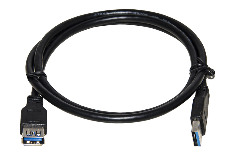 CAVO PROLUNGA USB 3.0 CONNETTORI A MASCHIO/FEMMINA IN RAME MT 5