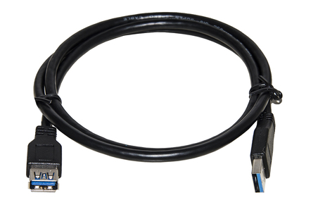 CAVO PROLUNGA USB 3.0 CONNETTORI A MASCHIO/FEMMINA IN RAME MT 5