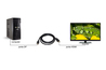CAVO DISPLAYPORT 1.4 - HDMI® CONTATTI DORATI 4KX2K 60HZ 18GBPS HDR RGB 4:4:4 DOPPIA SCHERMATURA MT 5