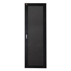 PORTA PERFORATA PER ARMADIO RACK 800X800 MM NERO