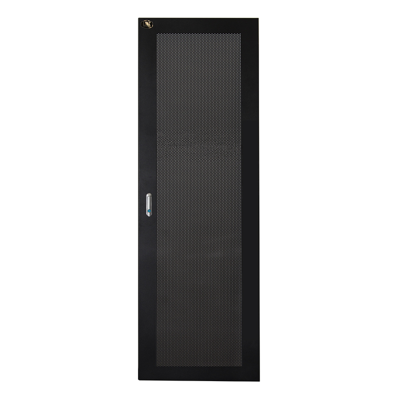 PORTA PERFORATA PER ARMADIO RACK 800X800 MM NERO