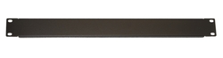 PANNELLO CIECO 1 UNITA' PER ARMADI RACK 19" NERO VITI INCLUSE