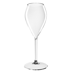 Conf 6 Flute Perlage 240ml in tritan trasparente Leone