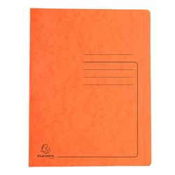 Cartella ad aghi arancione  39994E Exacompta