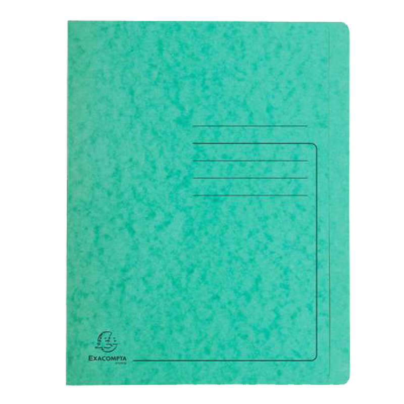Cartella ad aghi verde 39994E Exacompta