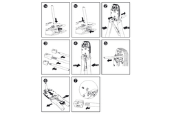PINZA UNIVERSALE PER CRIMPARE CONNETTORI 4,6,8 POLI RJ11 RJ12 RJ45