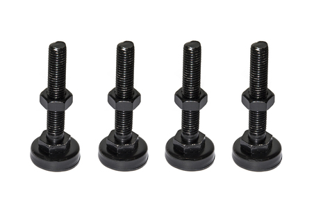 SET 4 PIEDINI PER ARMADI LINK  COLORE NERO
