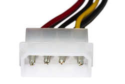 CAVO ADATTATORE ALIMENTAZIONE SATA 15 POLI - MOLEX 4 POLI CM.0.15