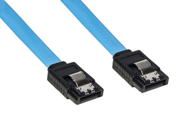 CAVO INTERNO SATA III CM 50 CONNETTORE CON CLIP BLOCCAGGIO IN METALLO