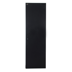 PORTA IN METALLO PIENO NERA PER ARMADI LINK 32U LARGHEZZA 600MM CON SERRATURA