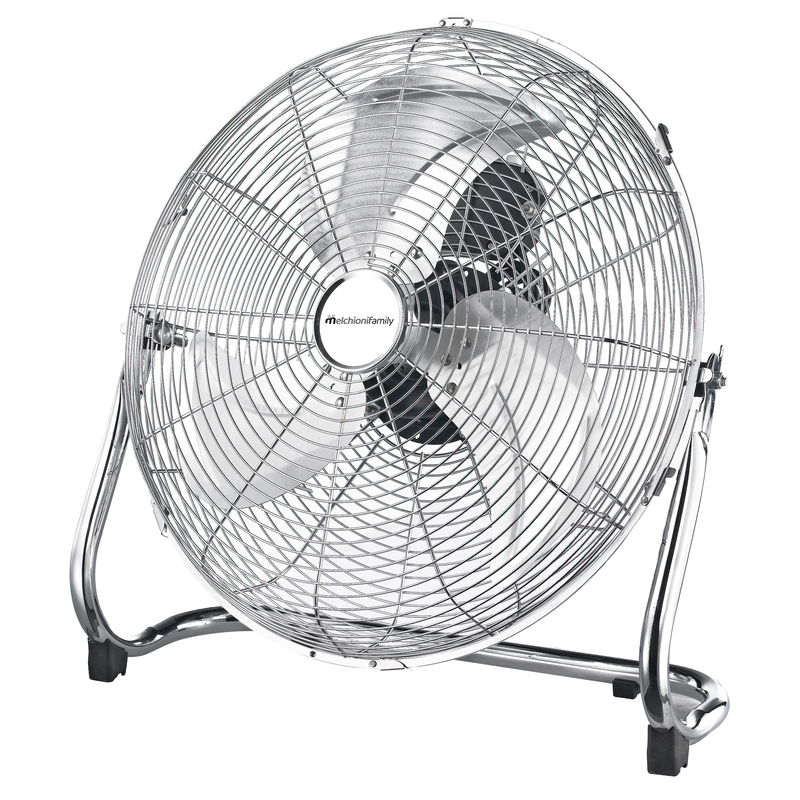 Ventilatore industriale da terra D40cm 3 velocitA' 80W MF 2445IND
