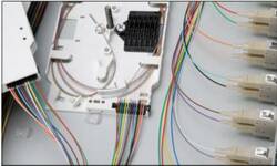 CASSETTA DI GIUNZIONE PER FIBRA OTTICA PER 24 FIBRE