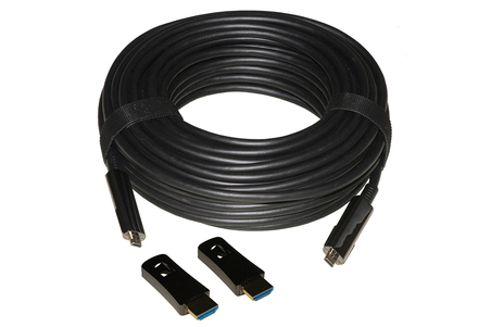 CAVO HDMI® AOC FIBRA OTTICA MT 15 CON CONNETTORI STACCABILI