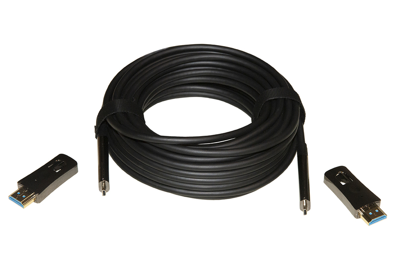 CAVO HDMI® AOC FIBRA OTTICA MT 40 CON CONNETTORI STACCABILI