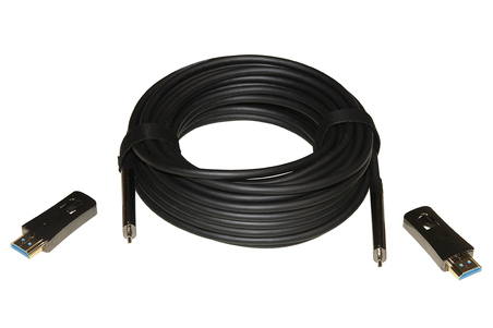CAVO HDMI® AOC FIBRA OTTICA MT 40 CON CONNETTORI STACCABILI