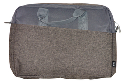 BORSA PER NOTEBOOK 15.6"  IN RPET ECOLOGICO 42X29X6 GRIGIO