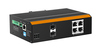 SWITCH INDUSTRIALE MANAGED CON 4 PORTE GIGABIT POE CON 2 PORTE SFP PER FIBRA OTTICA