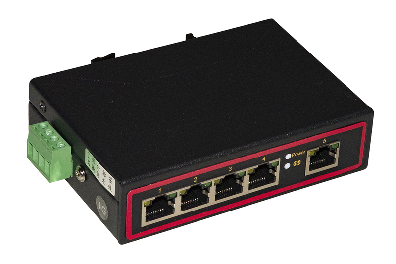 SWITCH INDUSTRIALE 5 PORTE GIGABIT