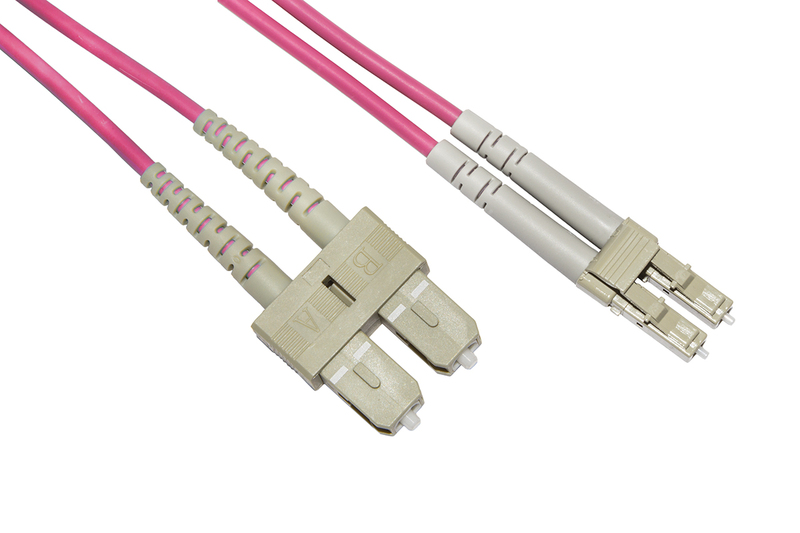 CONFEZIONE 4 PIGTAIL MT 2 CONNETTORE LC SIMPLEX MULTIMODE OM4