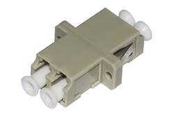 ADATTATORE FIBRA OTTICA LC/LC MULTIMODE DUPLEX OM2