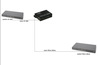MEDIA CONVERTER RJ45 - FIBRA OTTICA SC 10/100/1000 MULTIMODE 850NM