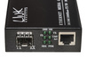 CONVERTITORE FIBRA OTTICA 10/100/1000 CON MODULO SFP