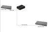 MEDIA CONVERTER RJ45 - FIBRA OTTICA SC 10/100 Base-T A 100Base-FX, SINGLEMODE 1310NM