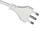 MULTIPRESA 6 PRESE UNIVERSALI ITA/SCHUKO 10/16 A - SPINA 16 A CON INTERRUTTORE BIANCA