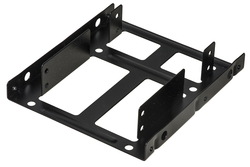 FRAME DI MONTAGGIO PER 2 HDD/SSD 2.5 SU ALLOGGIAMENTI 3.5 CON VITI