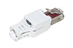 CONNETTORE 8 POLI CAT 6 UTP NON SCHERMATO RJ45 TOOLESS