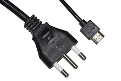 MULTIPRESA A SCOMPARSA CON 2 PORTE ALIMENTAZIONE ITA/SCHUKO, 2 PORTE USB + 1 RJ45 + 1 RJ11 + 1 HDMI® FEMMINA