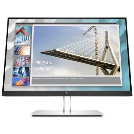 (REFURBISHED) Monitor HP EliteDisplay E24i G4 24 Pollici 1920x1200 LED USB VGA HDMI DisplayPorts Black Silver