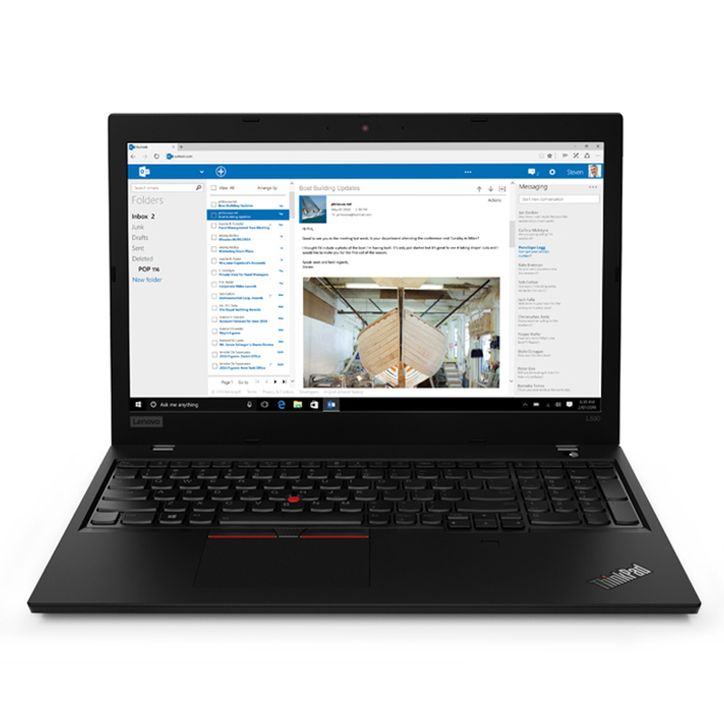 (REFURBISHED) Notebook Lenovo ThinkPad L590 Core i5-8265U 1.6GHz 8GB 512GB SSD 15.6" Windows 11 Professional [Grade B]