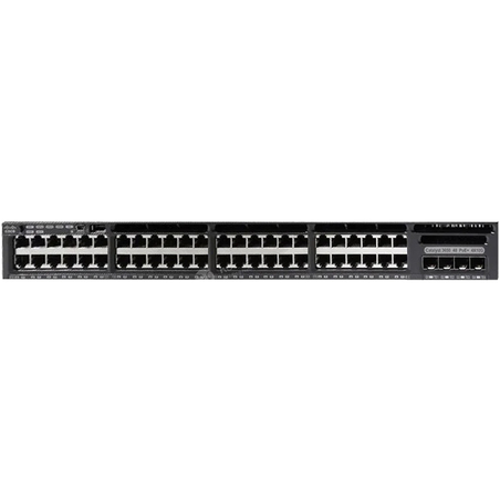 (REFURBISHED) Cisco Catalyst 36650 2x10G 48 Port Gigabit Switch - WS-C3650-48PD