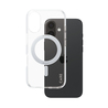 (REFURBISHED) Cover PanzerGlass trasparente Kickstand Argento MagSafe iPhone 16 [5715685003875]