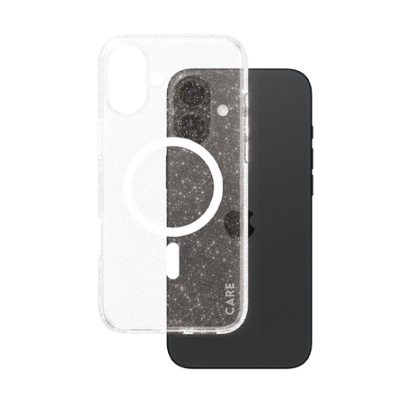 (REFURBISHED) Cover PanzerGlass Urban Combat Star Lit w. White MagSafe iPhone 16 Plus [5715685004094]