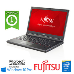 (REFURBISHED) Notebook Fujitsu Lifebook E556 Core i5-6200U 8Gb Ram 256Gb 15.6 Windows 10 Professional