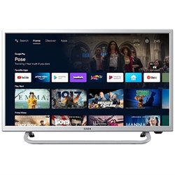 (REFURBISHED) TV Saba SA24S56A11 24 Pollici 1366x768 HD Smart TV LED DVB-T2 Silver
