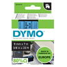 NASTRO DYMO TIPO D1 (9MMX7M) NERO/BLU 409160
