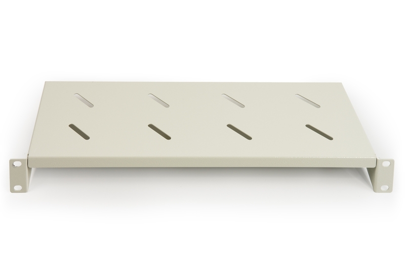 RIPIANO PER ARMADIO 19" 1 UNITA' PROFONDITA' 150 MM. (UNIVERSALE) COLORE GRIGIO