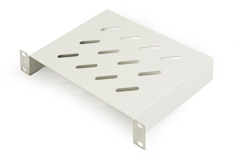 RIPIANO 1U PER ARMADI RACK 10" 150 MM COLORE GRIGIO